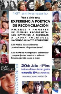 Cartel-Experiencia Poetica en Fundació Laura Rodriguez