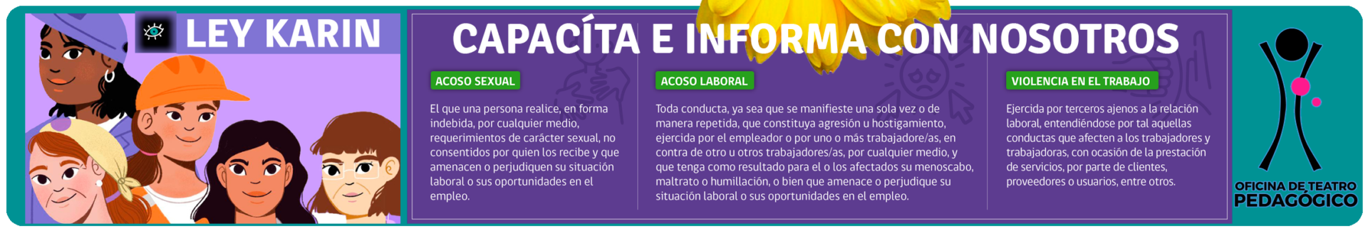 EXPERTOS EN LEY KARÍN: Acoso Sexual * Acoso Laboral * Violencia en el Trabajo.